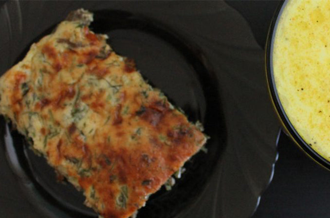 Minced Beef, Cheese and Herbs Pie Recipe