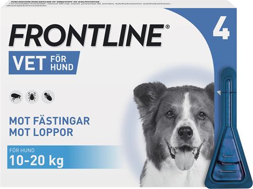 scarp pels løn Frontline vet., spot solution 100 mg/ml For dogs 10 - 20 kg – GreenHuiz