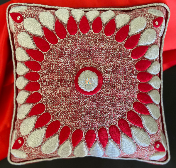 Decorative Sofa Cushion by Margaret Eland