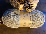 Natural 100% Raw Wool Yarn Nørdic Wheel 2-ply 100g Natural Beige