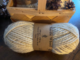 Natural 100% Raw Wool Yarn Nørdic Wheel 2-ply 100g Natural White