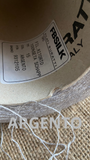 Filati Buratti Ritorto 100% Silk yarn 1/15 Twisted Color Argento 50g - GreenHuiz