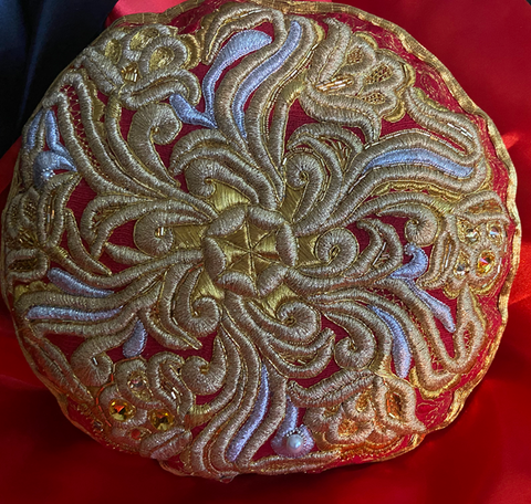 Decorative Sofa Cushion Byzantium by Margaret Eland