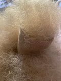 Certified European WCT Pure White Curly Horsehair Premium Ultra-Soft
