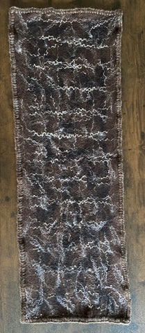 Handmade Scarf from natural merino wool, kid mohair and alpaca