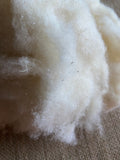 Combing  waste Bluefaced Leicester (BFL) wool 70%/Tussan silk 30% untreated fibers for Felting and Creative Arts - GreenHuiz