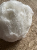 Combing cashmere white 65%/natural silk 35% fibers for Felting and Creative Arts - GreenHuiz