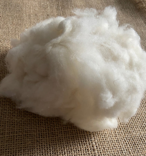Combing cashmere white 65%/natural silk 35% fibers for Felting and Creative Arts - GreenHuiz