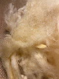 Virgin wool Flakes Natural white Filling material for pillows or cuddly toys