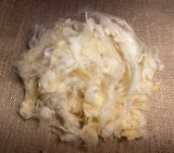 Virgin wool Flakes Natural white Filling material for pillows or cuddly toys