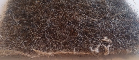Horsehair on Jute Base  Horsehair filler for upholstery and mattress production - GreenHuiz