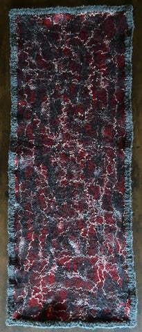 Handmade Scarf from natural merino wool and alpaca