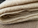 Needle-Punched non-woven wool felt 1m 100% Natural European Wool without additives