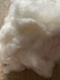 Combing wool 20.5µ 50%/natural silk 50% untreated fibers for Felting and Creative Arts - GreenHuiz