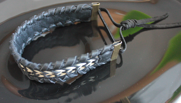 Sakha Horse Hair Leather bracelet SIIØMANN